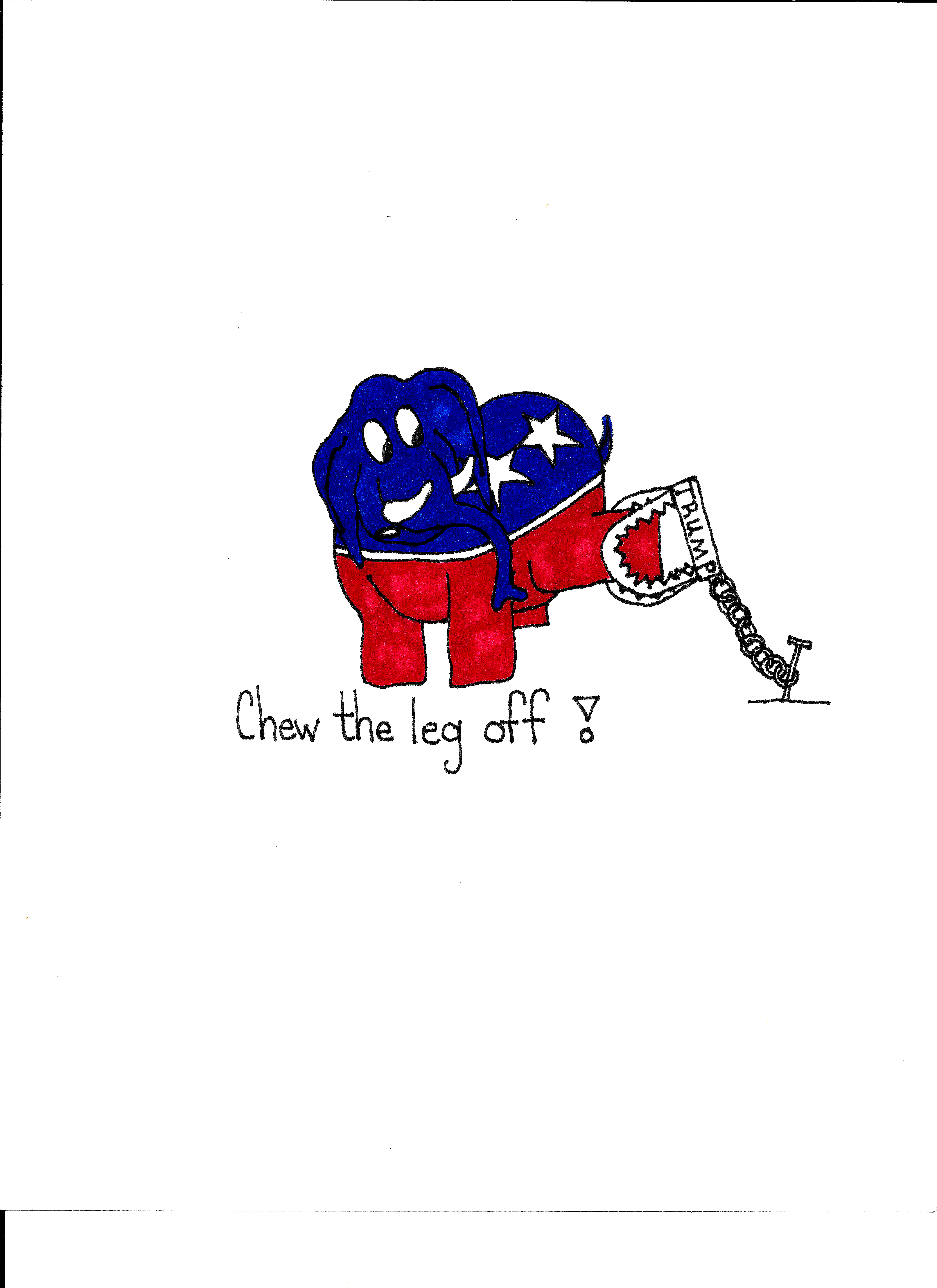 Chew The Leg Off