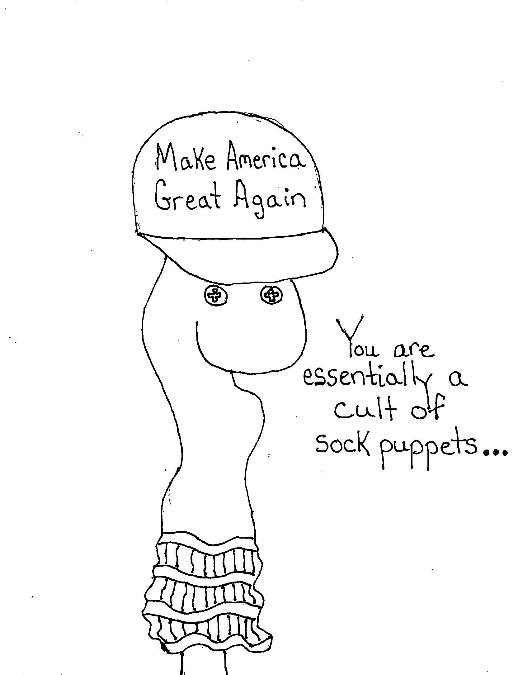 You Are A Sockpuppet