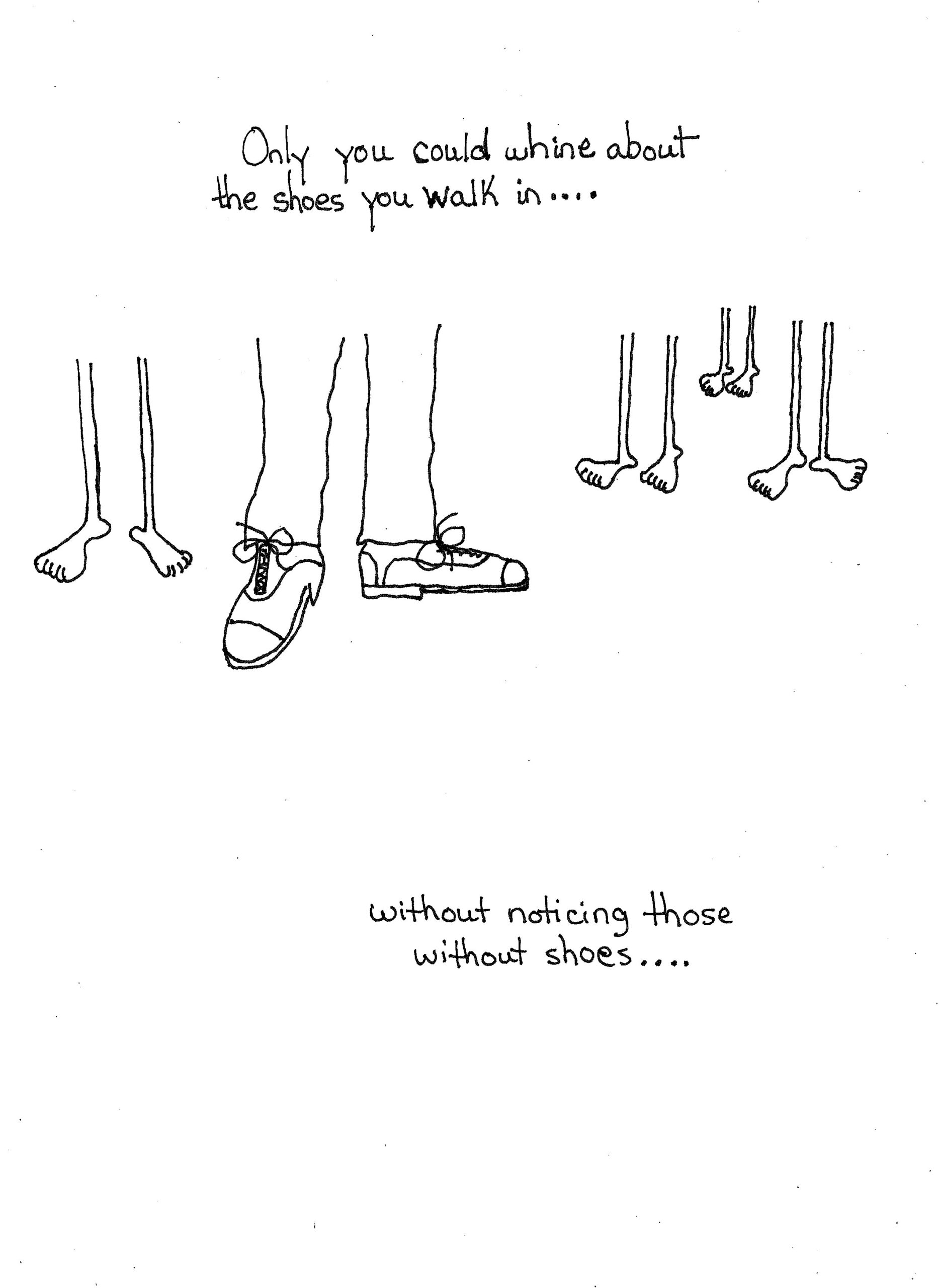 No Shoes At All