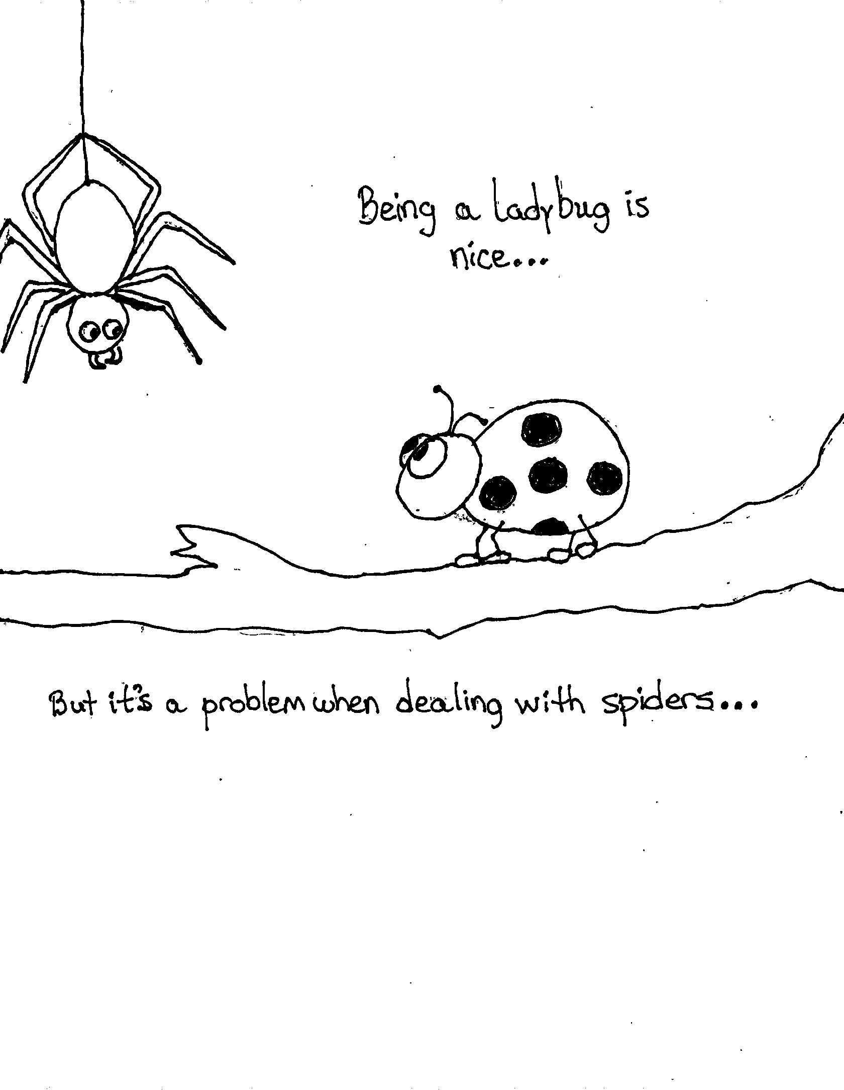Ladybugs Vs Spiders