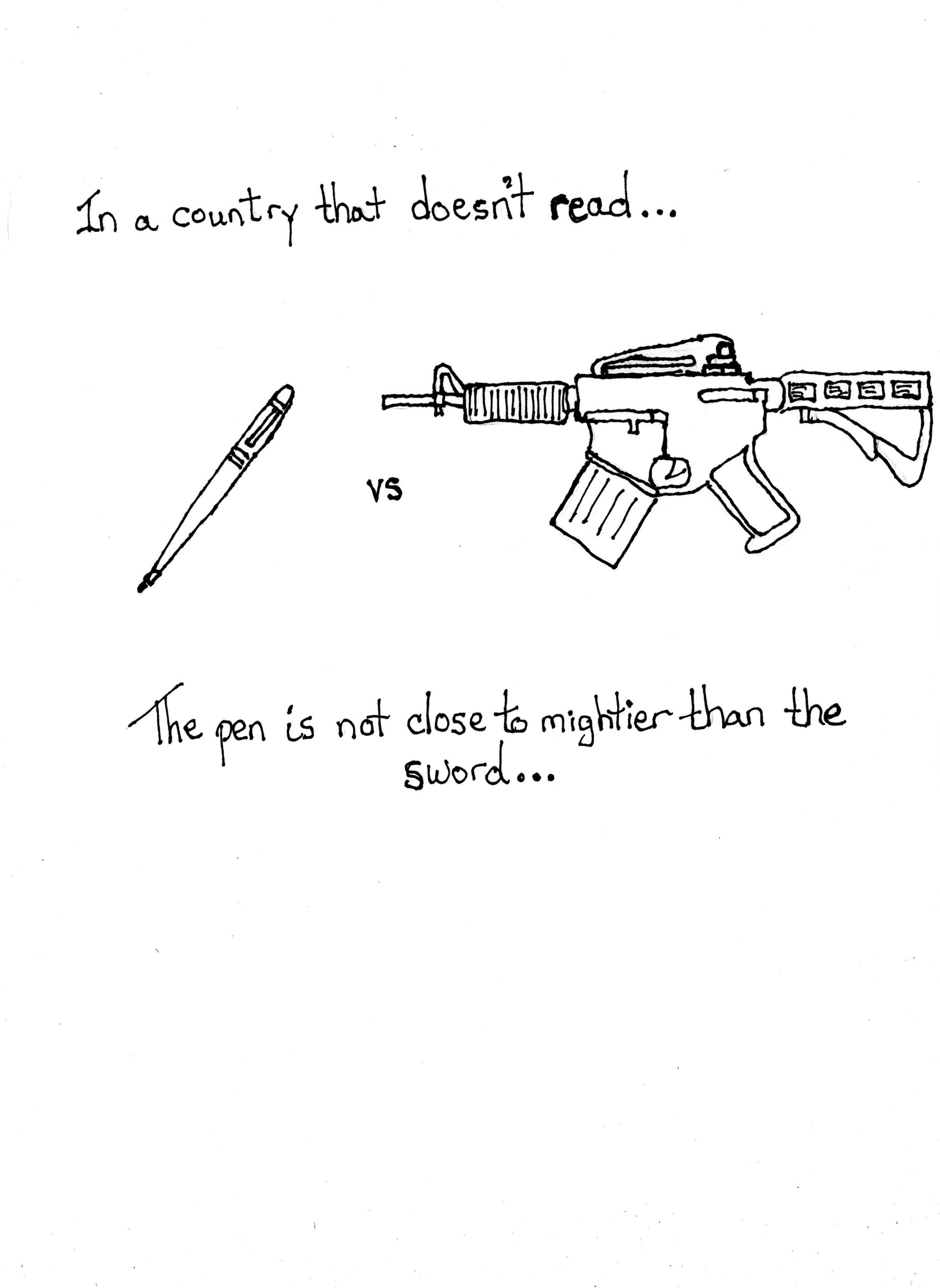 Pen Not Even Close