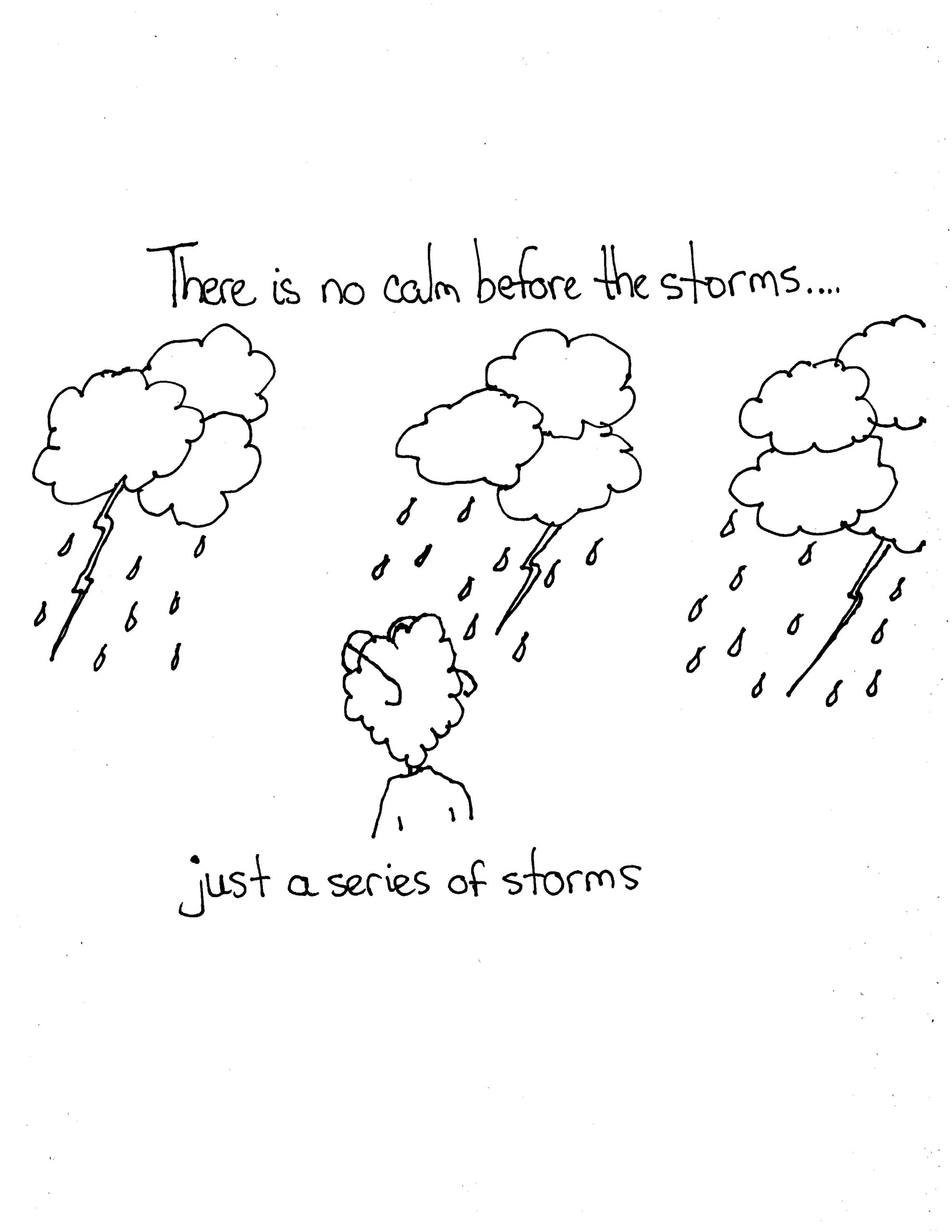 No Calm Nothing But Storms Only