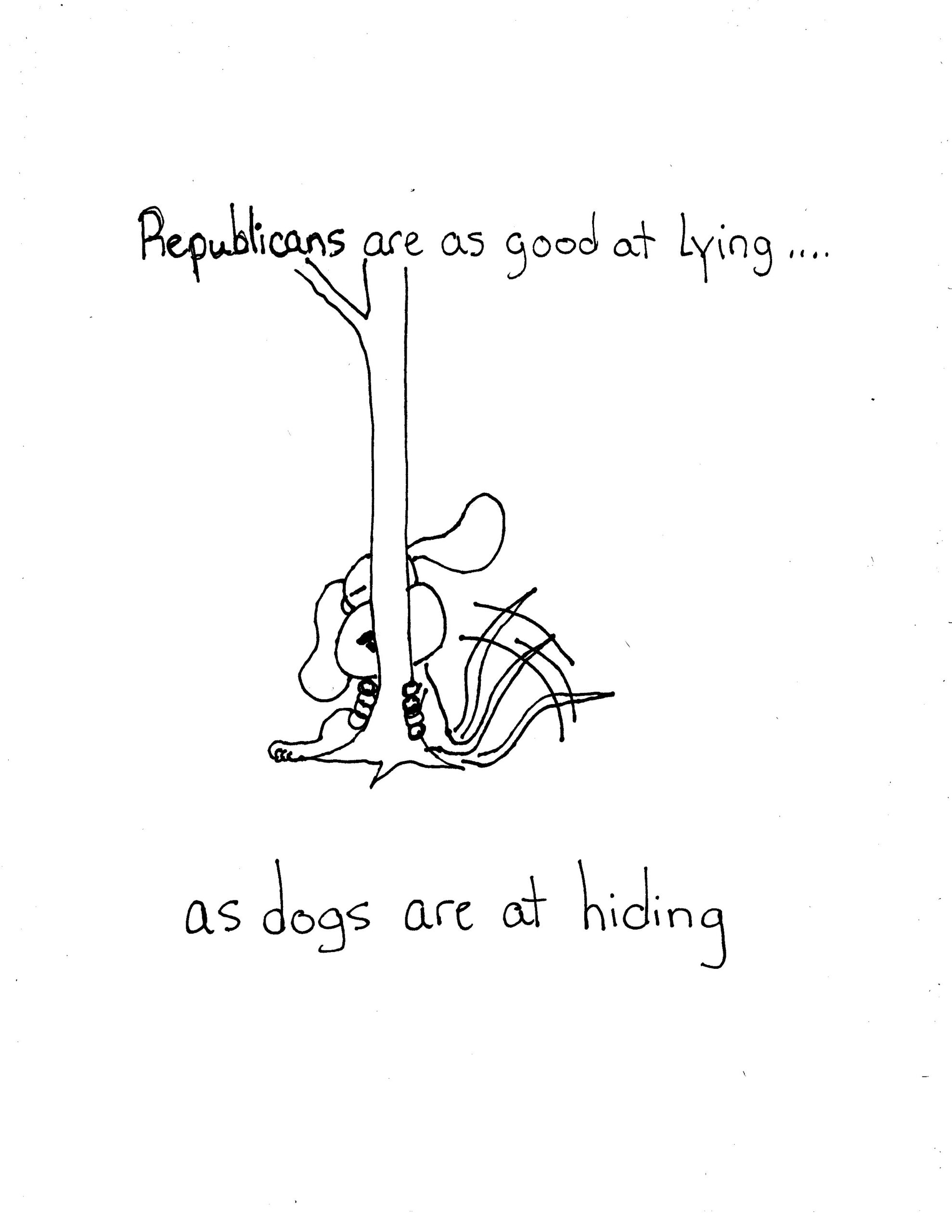 They Lie Like Dogs Hide