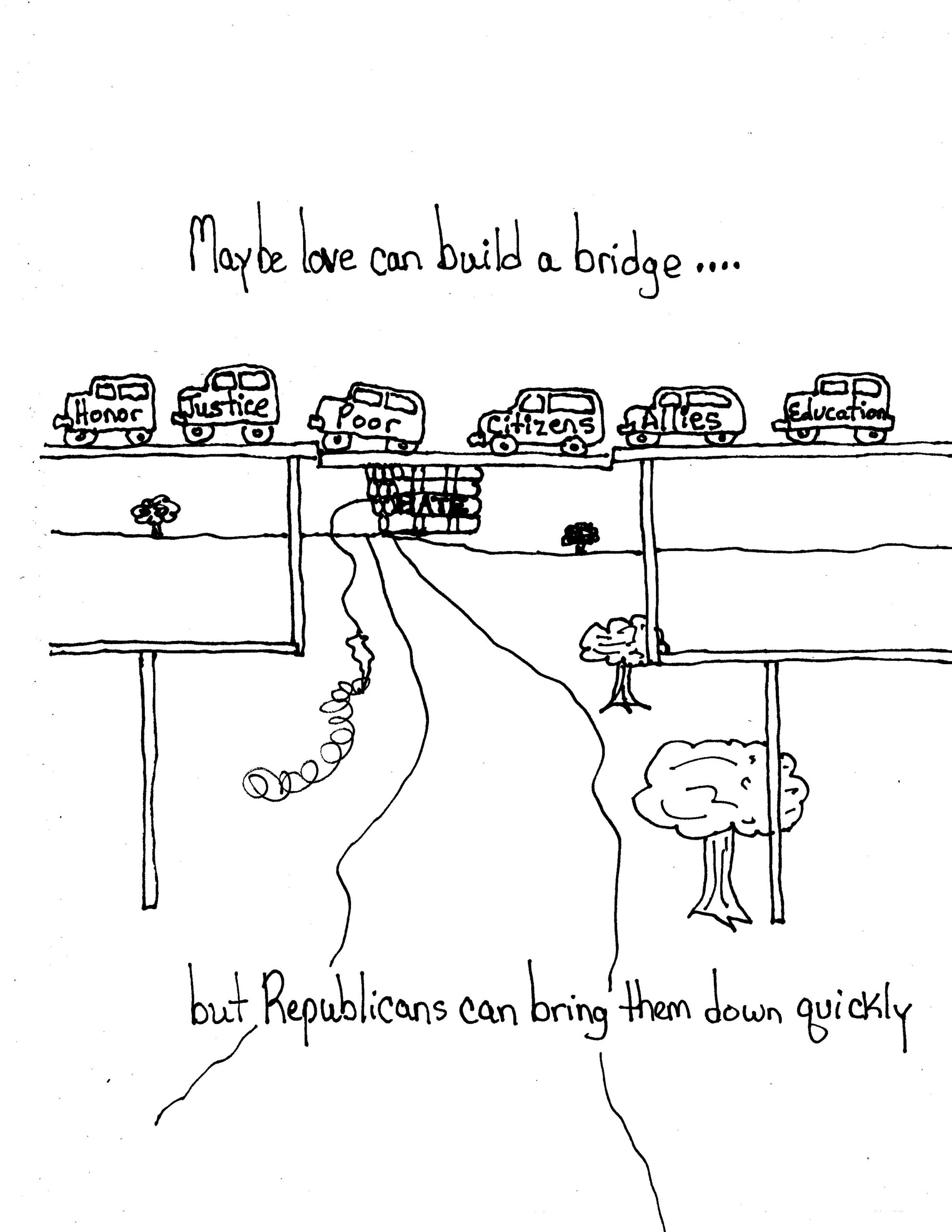 Love Can Build Bridge But They Blow Up